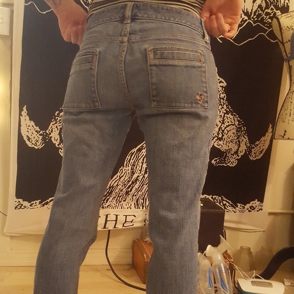Vintage Abercrombie blue jeans - Picture 4 of 5